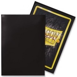 Dragon Shield Standard Card Sleeves Classic Black (100) Standard Size Card Sleeves